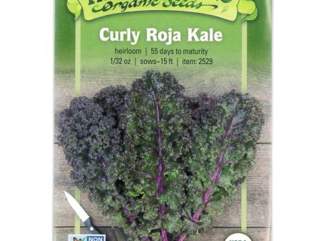 Curly Roja Kale (Organic) Cheap