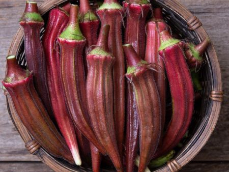 Burgundy Okra (Organic) Online Hot Sale