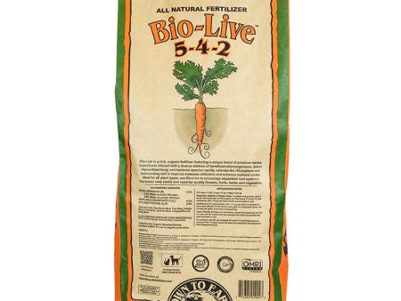 Bio-Live 5-4-2 (25 lb Bag) Supply