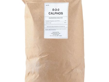 Calphos Soft Rock Phosphate - Regular Powder (50 lb) Online Hot Sale