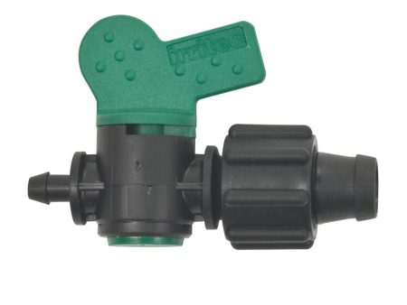 Perma-Loc 1 4  Barbed Fitting with shut off valve For Discount