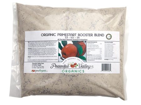 Peaceful Valley Organic PrimeStart Booster Blend 2.3-5.0-2.6 (3 lb Bag) Cheap