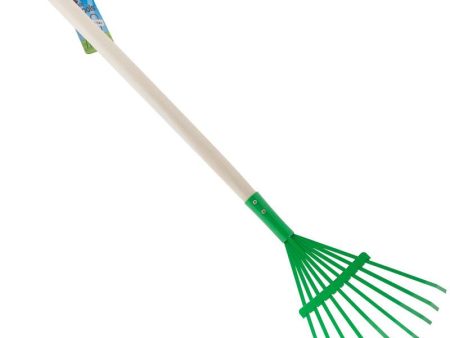 Children s Leaf Rake - Green Discount