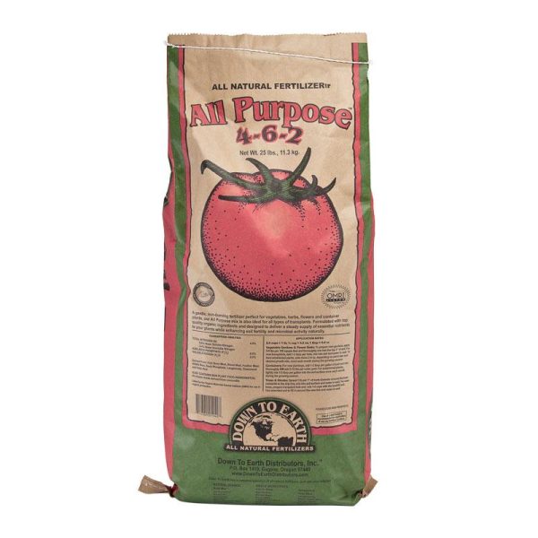 Down to Earth All Purpose Mix 4-6-2 (25 lb Bag) Online