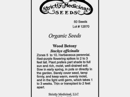 Wood Betony (Organic) Online now