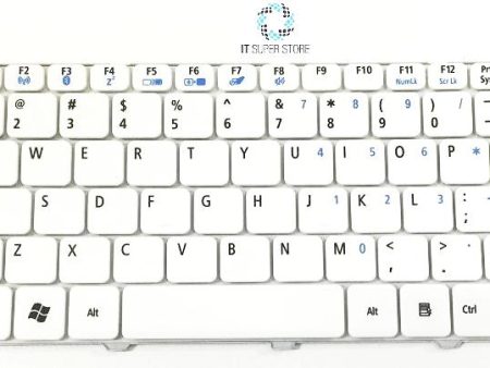 Acer Aspire One 533 532H D260 D255 Series Laptop Keyboard White on Sale