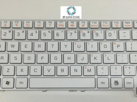 LG X170 Series Laptop Keyboard White- Silver Frame V113662AS1 Online now