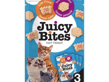 Inaba Juicy Bites Cat Treat Scallop and Crab Flavor 3 count by Inaba Sale