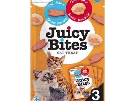 Inaba Juicy Bites Cat Treat Fish and Clam Flavor 3 count by Inaba Hot on Sale