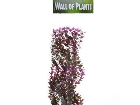 Aquarium Decor Wall of Plants - Red & Green 1 Pack by YUP Online Hot Sale