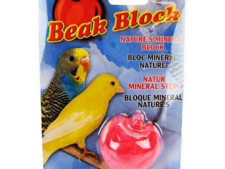 Beak Block - Nature s Minerals - Apple 1.25 oz by Living World Discount